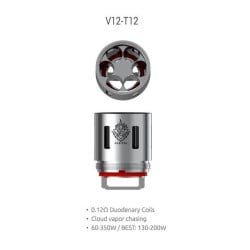 Smok resistenza T12 per TFV12 - 0.12ohm - 3pz