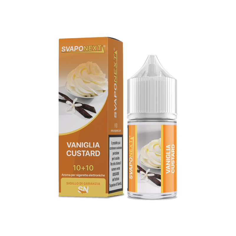SvapoNext Mr. Cake Vaniglia custard - Mini Shot 10+10