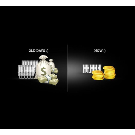 Vaporesso resistenza EUC Mini in Clapton per Drizzle - 1.4ohm -