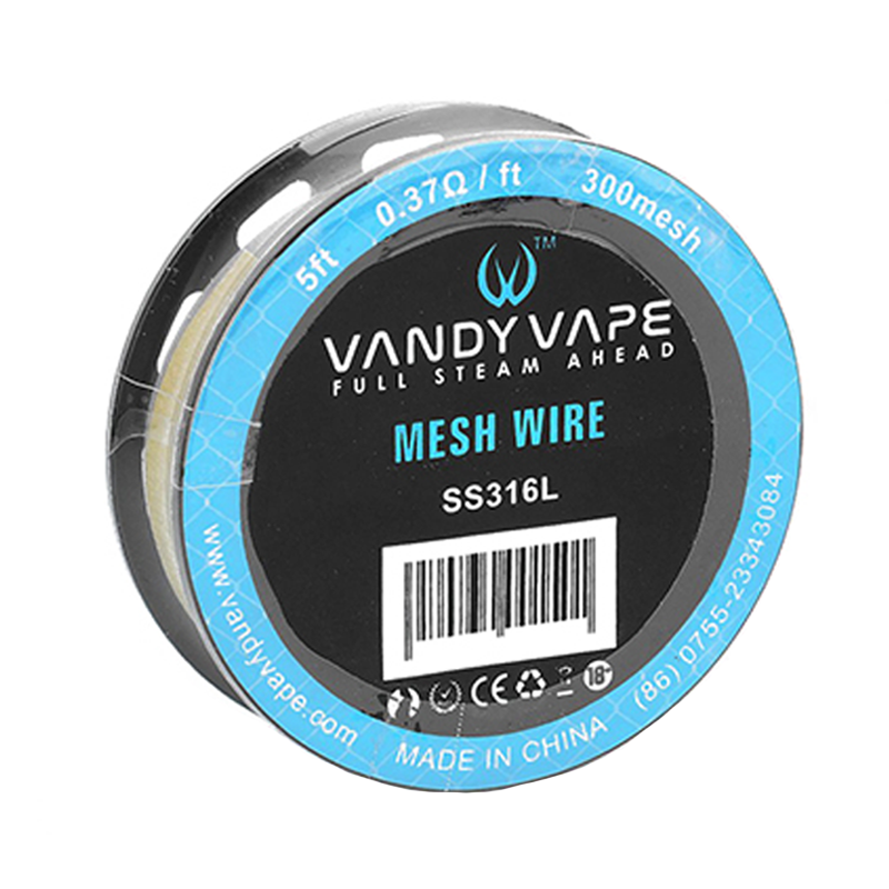 Vandy Vape Ni80 Mesh Wire - 300 mesh - 1.5m Vandy Vape Ni80 Mesh Wire - 300 mesh - 1.5m