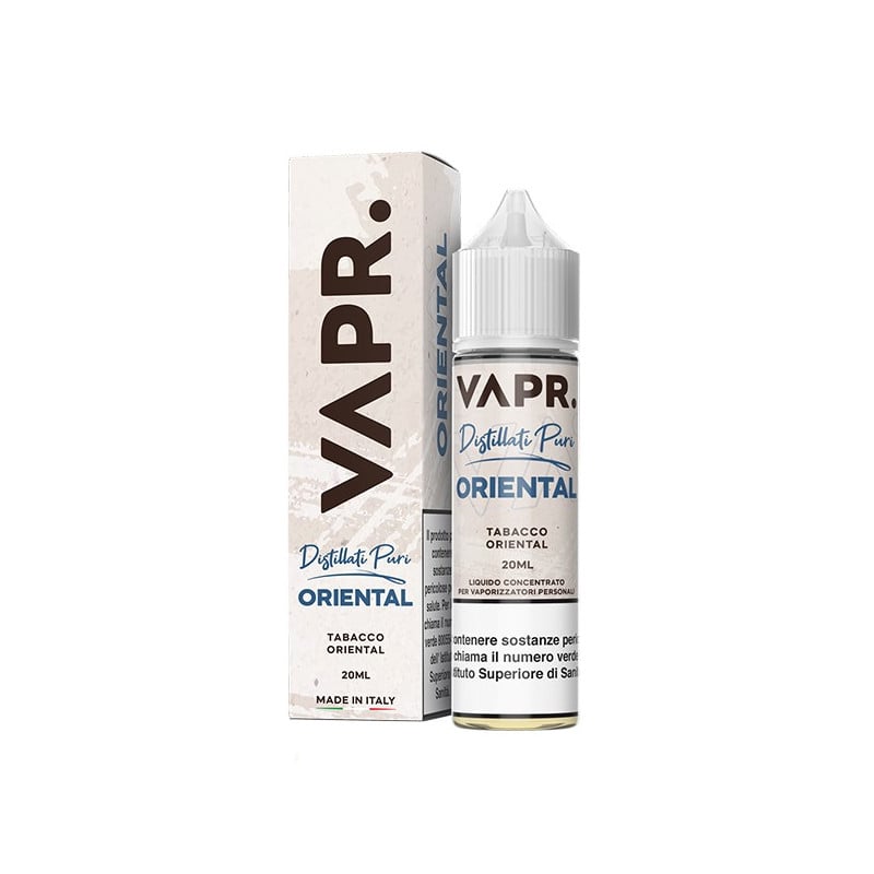 VAPR. Tabacco Oriental - Distillati Puri - Vape Shot 20ml VAPR. Tabacco Oriental - Distillati Puri - Vape Shot 20ml