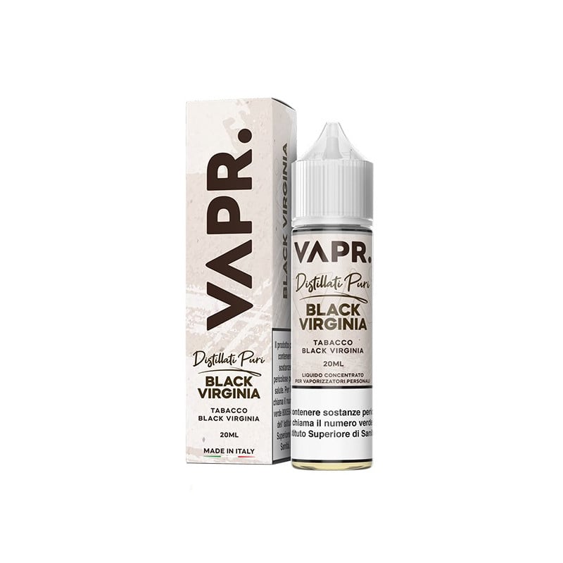 Vapr. Black Virginia - Vape Shot 20ml Vapr. Black Virginia - Vape Shot 20ml