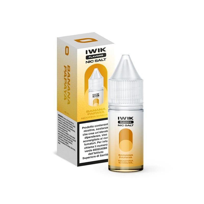 Iwik Banana Papaya - Nic Salt - 10ml