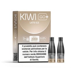 Kiwi Go Plus Pod Precaricate - Latte Ice - 2ml - 2pz