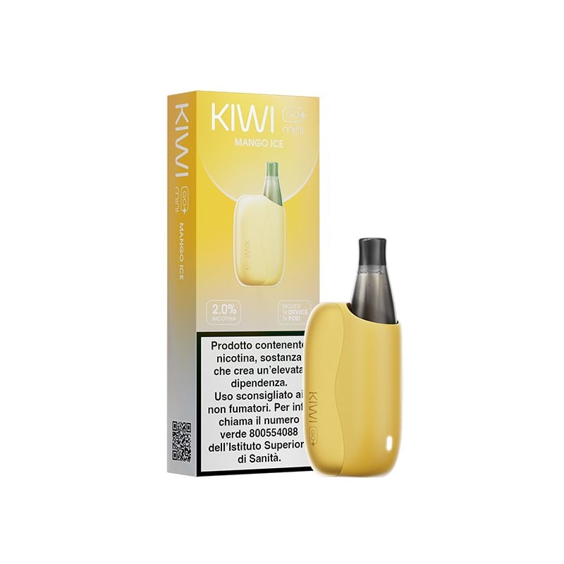 Kiwi Go Plus Mini Starter Kit - Mango Ice - 2ml