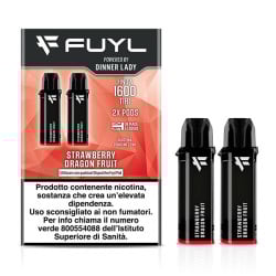 Dinner Lady Fuyl Pod Precaricata - Strawberry Dragonfruit - 20mg/ml - 2pz