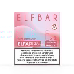 ElfBar ELFA Pod Prericaricata - Watermelon - 20mg/ml - 2pz