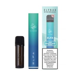 ElfBar ELFA Kit con Pod Kiwi Passion Fruit Guava Precaricata - 20mg/ml