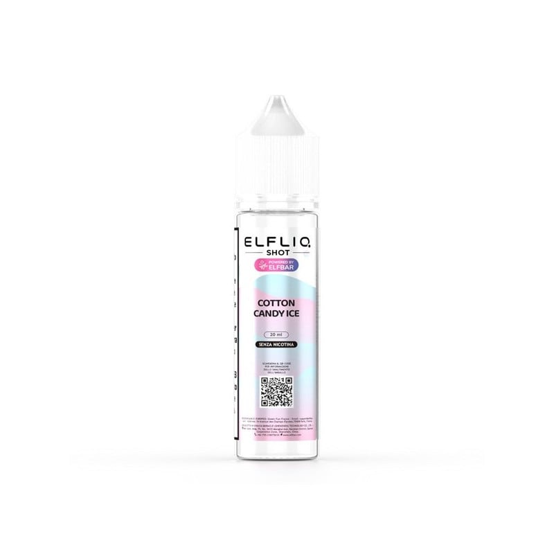ELFLIQ Shot Cotton Candy Ice - Mix and Vape - 20ml ELFLIQ Shot Cotton Candy Ice - Mix and Vape - 20ml