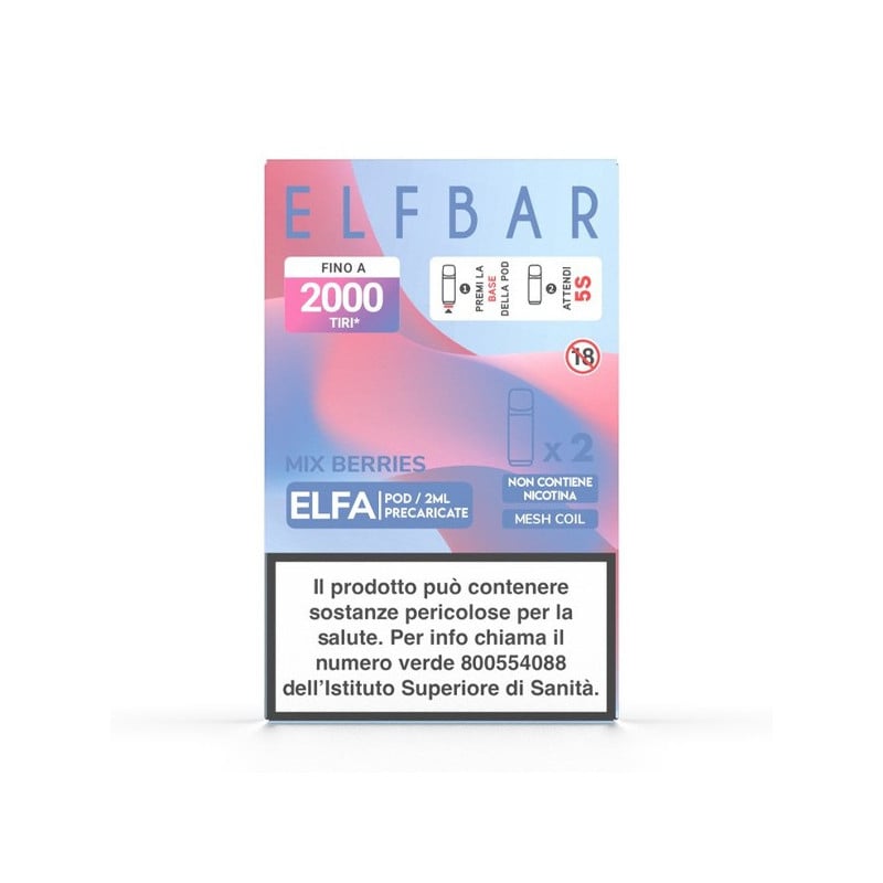 ElfBar ELFA Pod Precaricate - Mix Berries - 2pcs