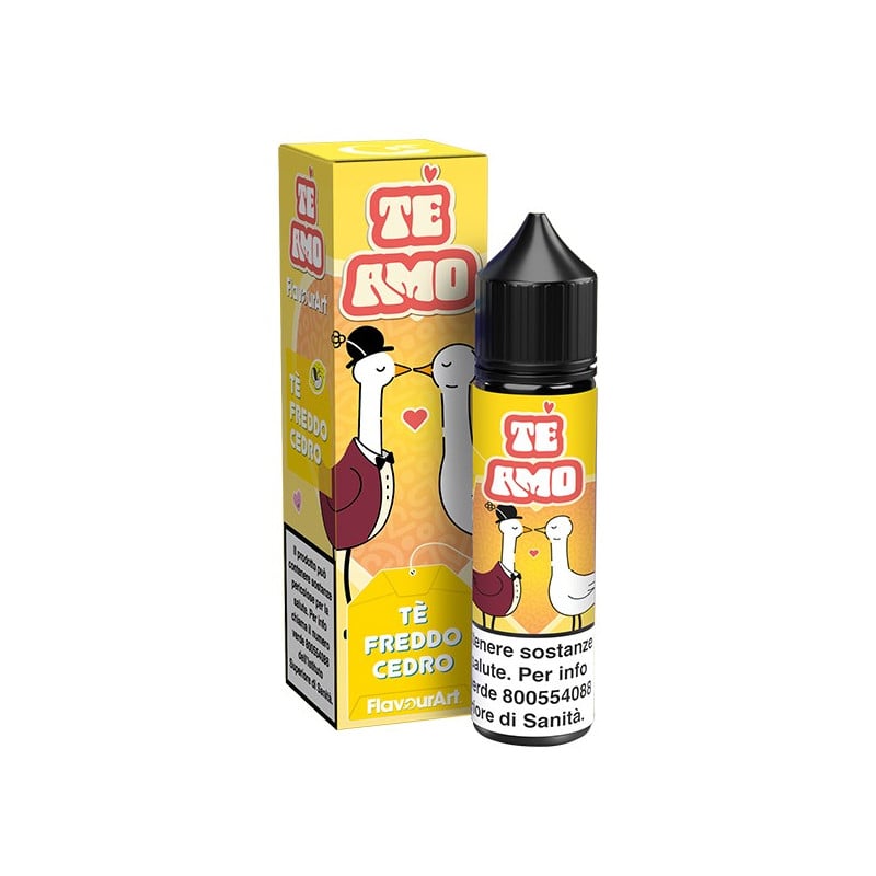 Flavourart Te Amo Tè Freddo Cedro - Vape shot 20ml Flavourart Te Amo Tè Freddo Cedro - Vape shot 20ml