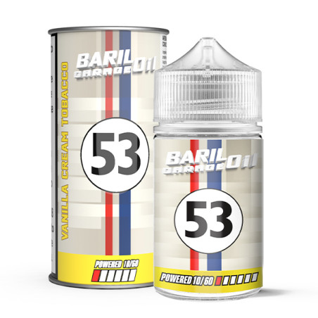 Eliquid France Baril Garage Oil 53 Vanilla Cream Tobacco - Vape Shot