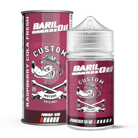 Eliquid France Baril Garage Oil 20 16 Raspberry Cola Fresh - Vape Shot -  10ml