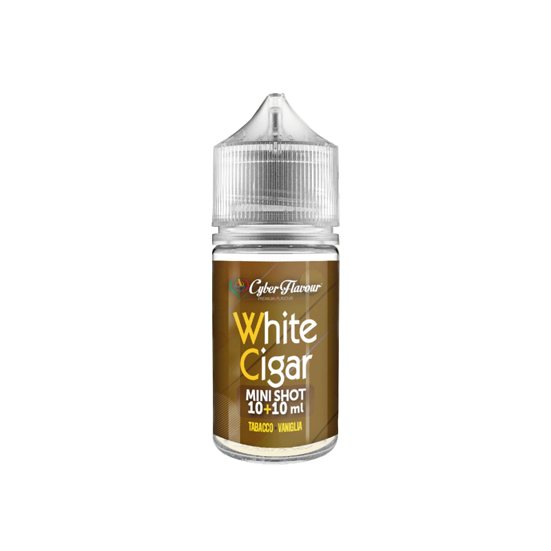 Cyber Flavour White Cigar - Mini shot 10+10 Cyber Flavour White Cigar - Mini shot 10+10