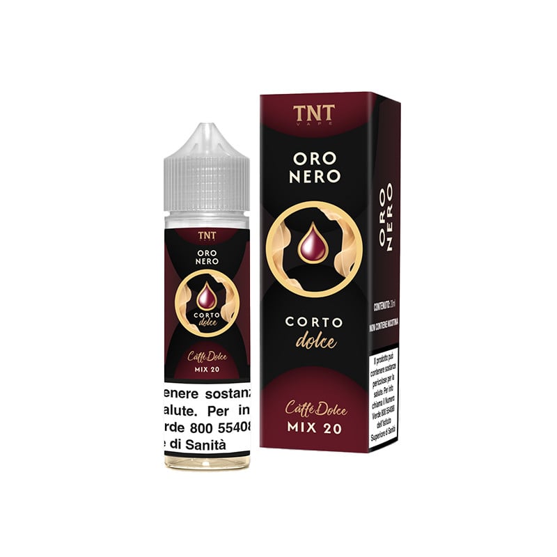 TNT Vape Oro Nero Caffe Dolce - Mix and Vape - 20ml TNT Vape Oro Nero Caffe Dolce - Mix and Vape - 20ml