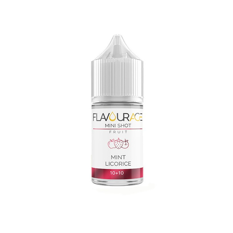 Mini Vape Shot 10+10 Flavourage Mint Licorice
