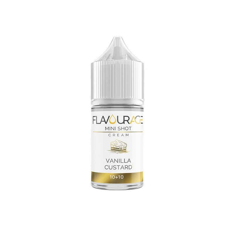 Mini Vape Shot 10+10 Flavourage Vanilla Custard