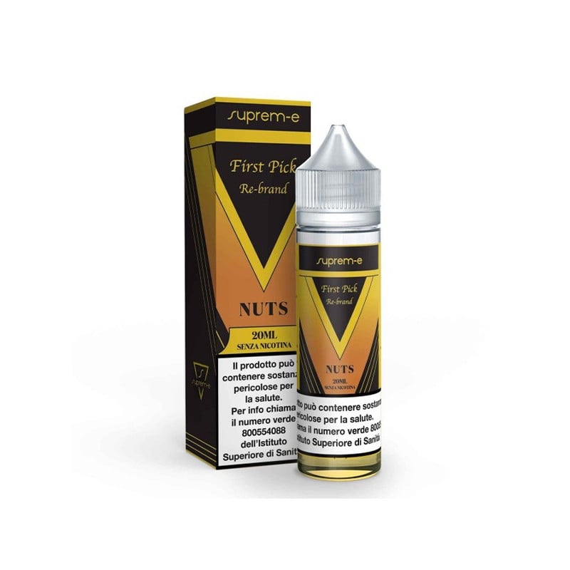 Suprem-e First Pick RE-brand NUTS - Mix and Vape - 20ml Suprem-e First Pick RE-brand NUTS - Mix and Vape - 20ml