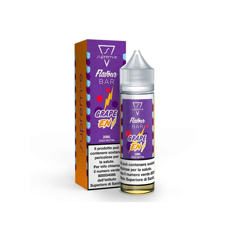 Suprem-e Flavour Bar Grape Energy - Mix and Vape - 20ml Suprem-e Flavour Bar Grape Energy - Mix and Vape - 20ml