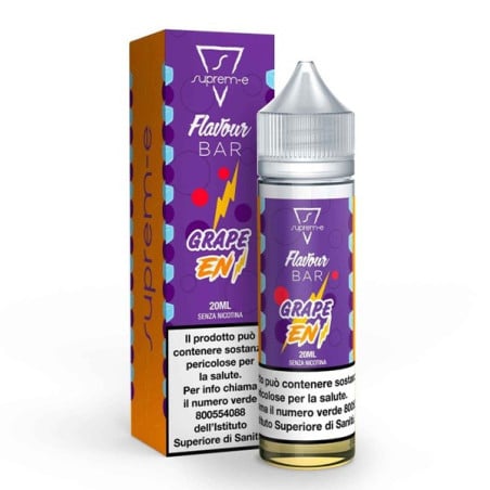 Suprem-e Flavour Bar Grape Energy - Mix and Vape - 20ml