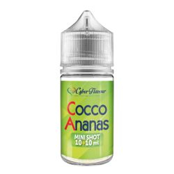 Mini Vape Shot 10+10 Cocco Ananas Cyber Flavour