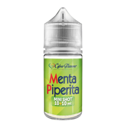 Mini Vape Shot 10+10 Menta Piperita Cyber Flavour