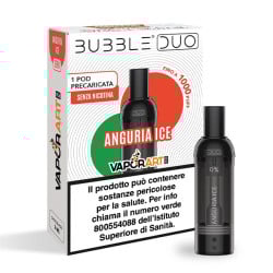 Vaporart Bubble Duo Pod Precaricata - Anguria Ice - 1pz