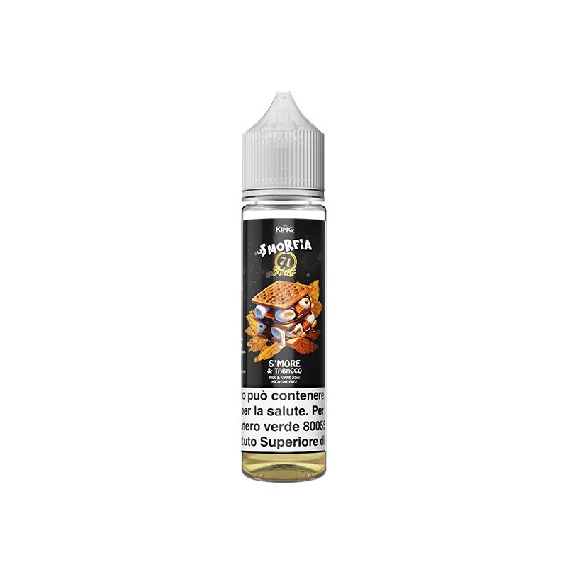 King Liquid LA SMORFIA N.71 Black - Vape Shot 20ml