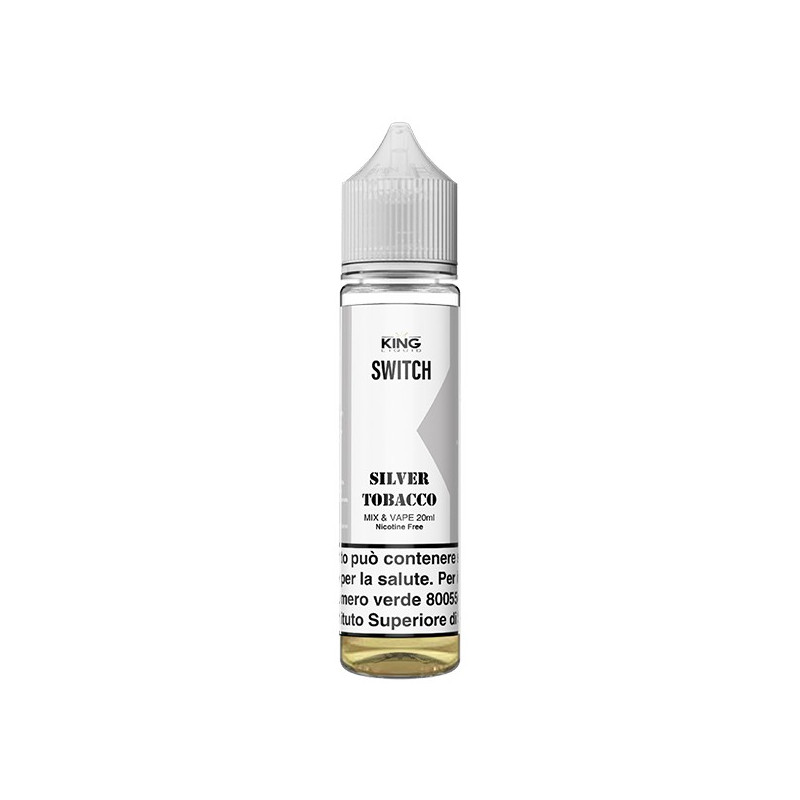 King Liquid SWITCH Silver Tobacco - Vape Shot 20ml