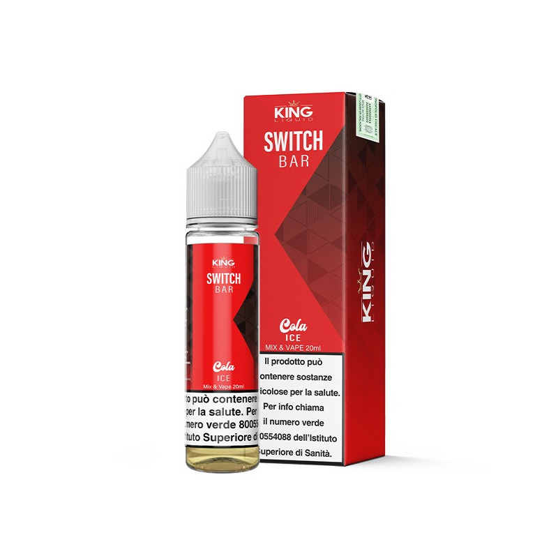 King Liquid SWITCH BAR Cola Ice - Mix and Vape - 20ml