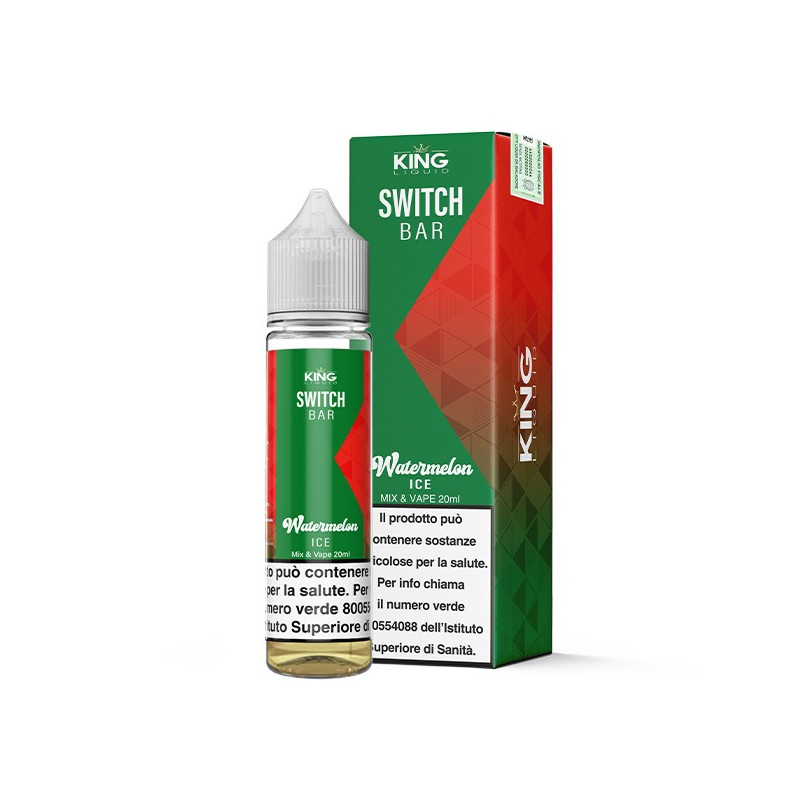 King Liquid SWITCH BAR Watermelon Ice - Mix and Vape - 20ml