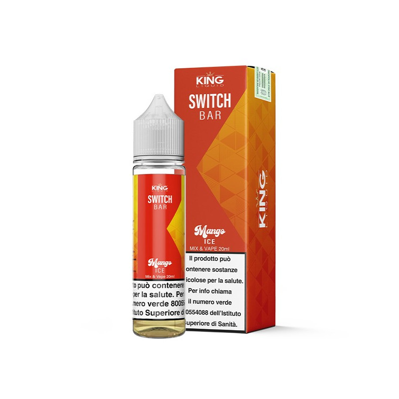 King Liquid SWITCH BAR Mango Ice - Mix and Vape - 20ml