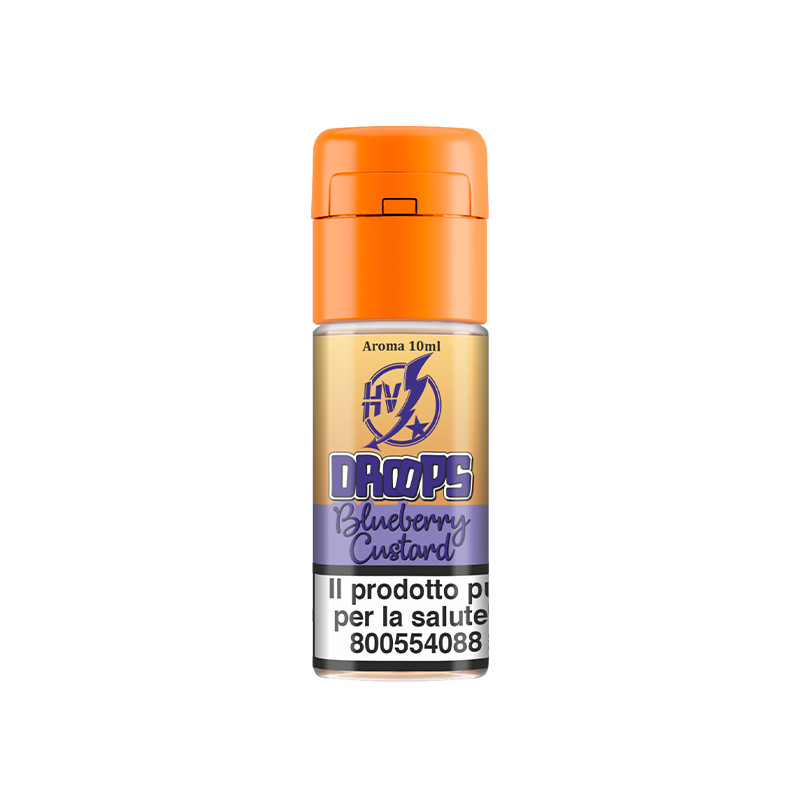 High Voltage Drops Flavour Blueberry Custard - 10ml
