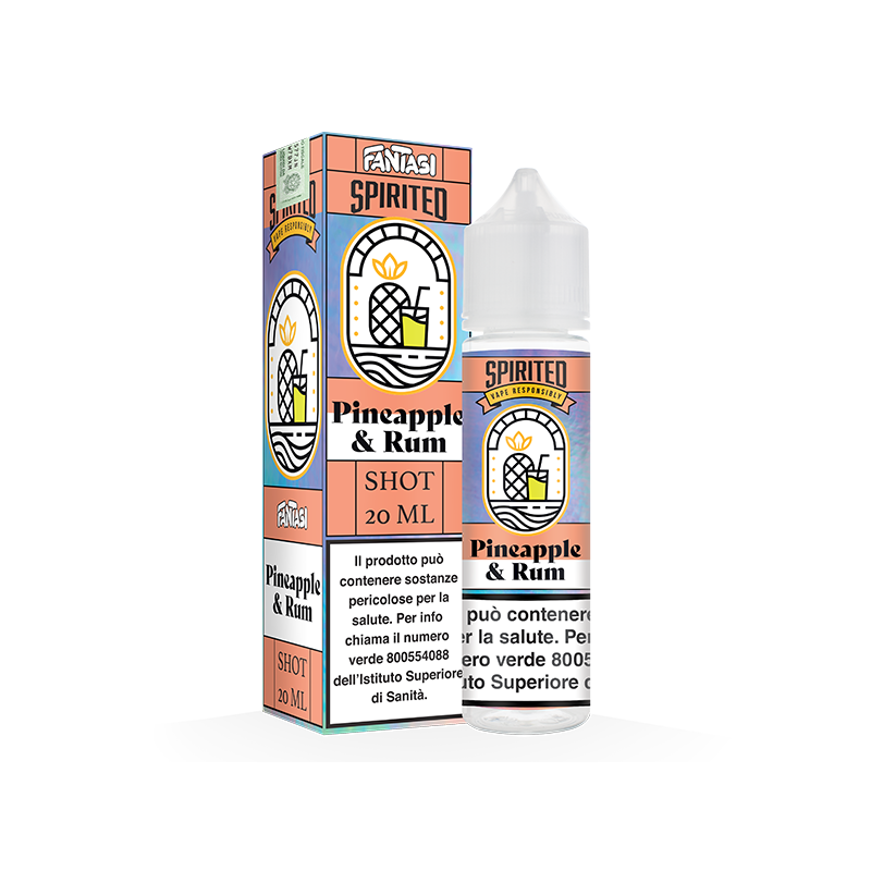 Fantasi Spirited Pineapple Rum - Vape Shot 20ml