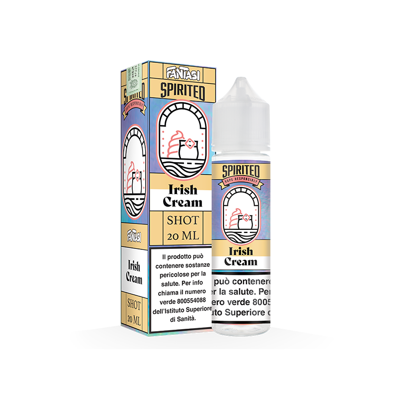 Fantasi Spirited Irish Cream - Vape Shot 20ml