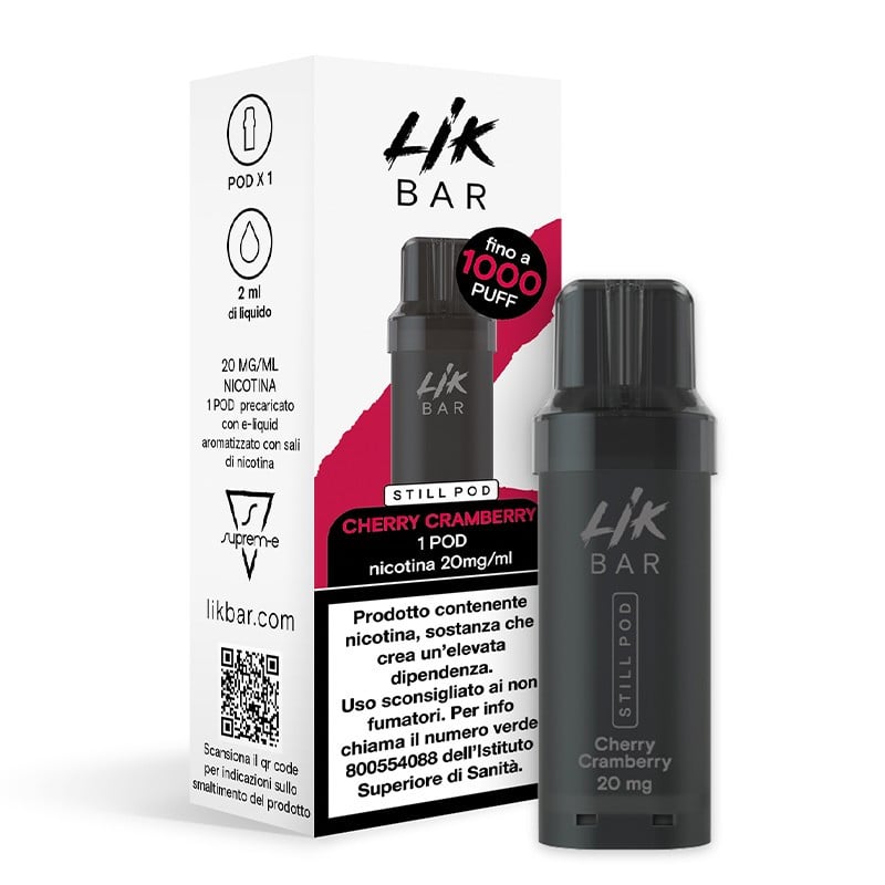 Likbar Still Pod Precaricata - Cherry Canberry - 20mg/ml