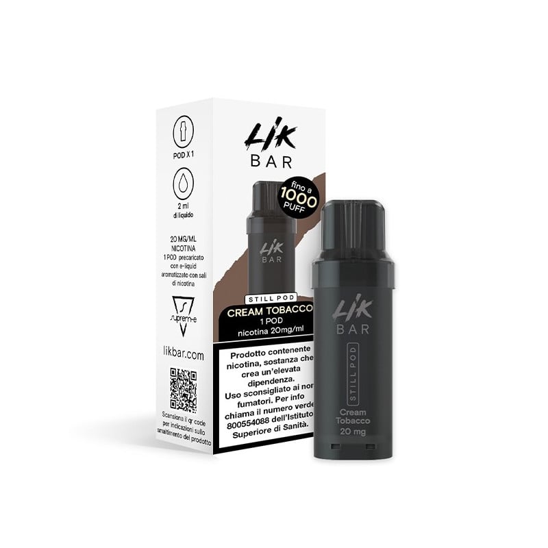 Likbar Still Pod Precaricata - Cream Tobacco - 20mg/ml