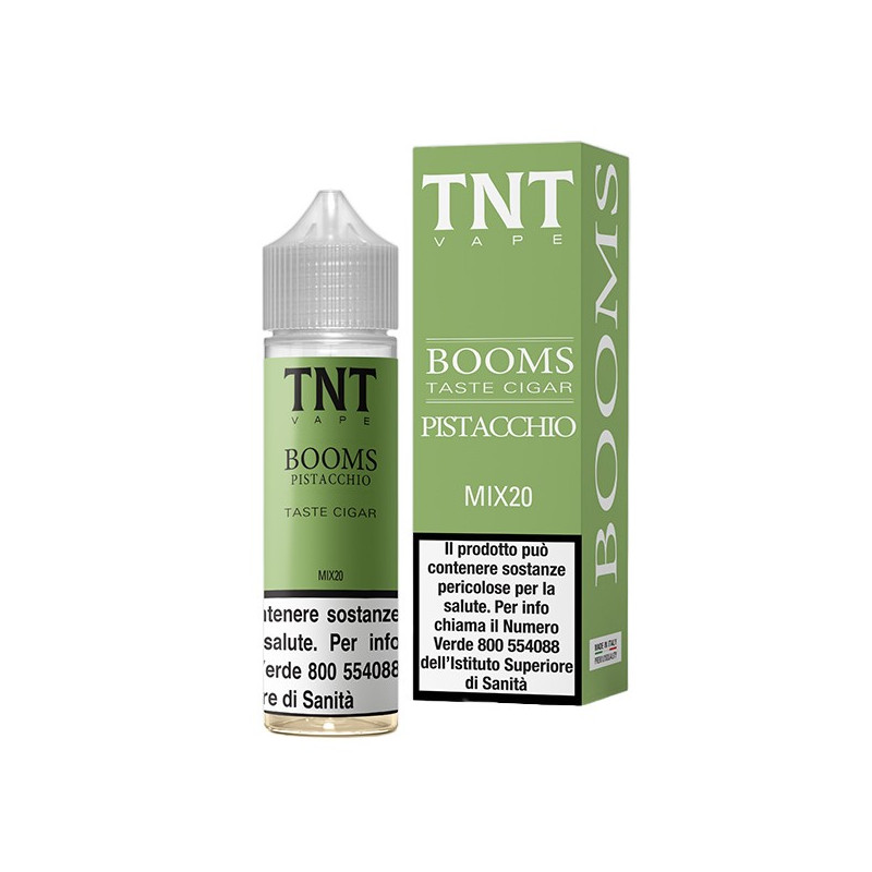 TNT Vape Booms Pistacchio -  Mix and Vape - 20ml