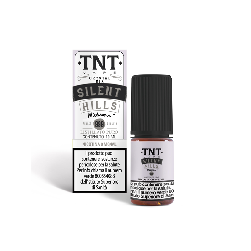 TNT Vape Crystal Mix Silent Hills - Distillati Puri - 10ml