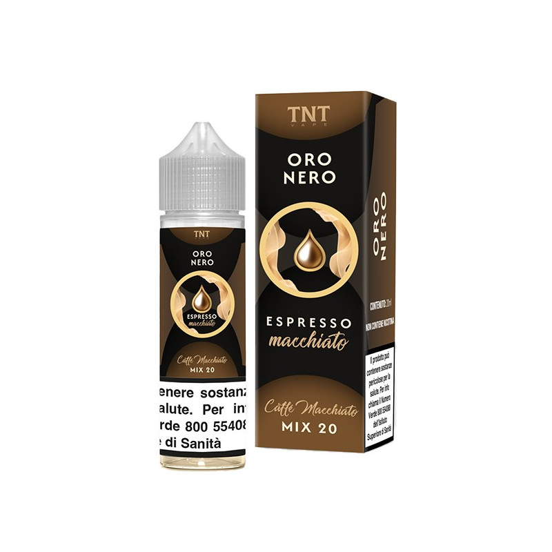 TNT Vape Oro Nero Caffe Macchiato - Mix and Vape - 20ml