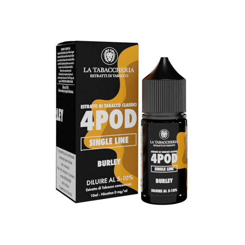 La Tabaccheria - Extra Dry 4pod - Aroma Burley - 10ml