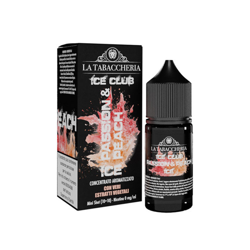 La Tabaccheria - Ice Club - Passion & Peach Ice - Mini shot