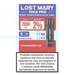 Lost Mary Toca PRO Pod Precaricata - Strawberry Ice - 2pz