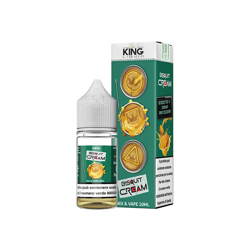 King Liquid Bisquit Cream - Mix and Vape 10+10