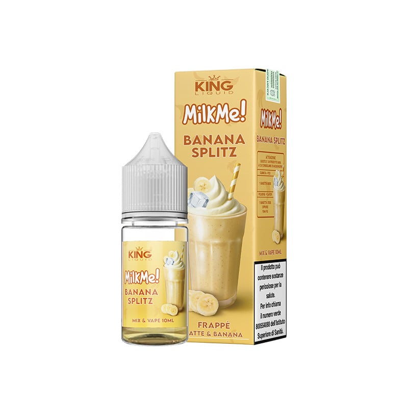King Liquid MILKME! Banana Splitz - Mix and Vape 10+10