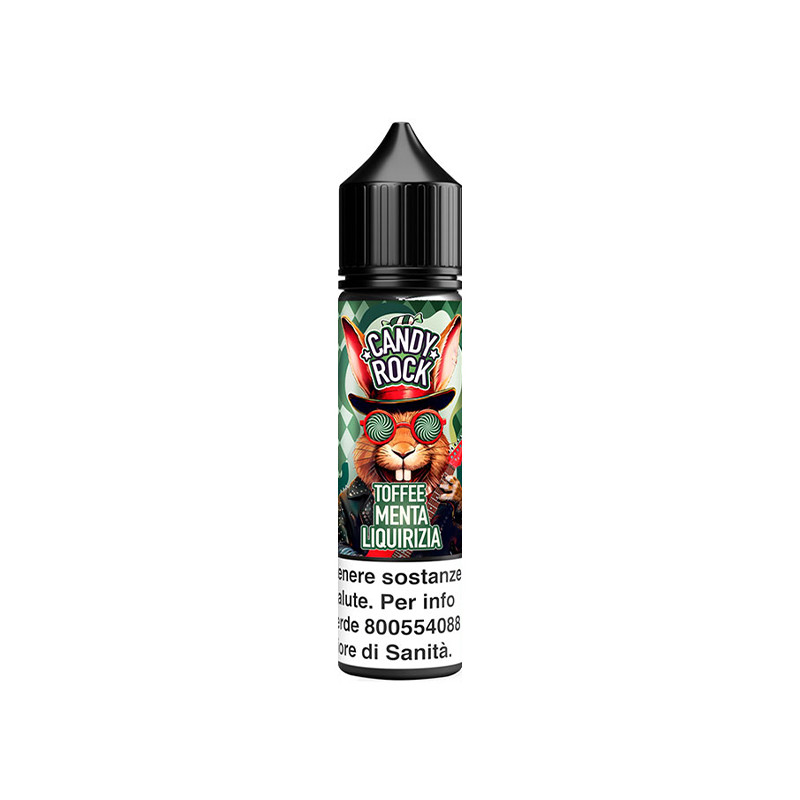 Flavourart Candy Rock Toffee Menta Liquirizia - Vape shot 20ml