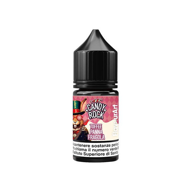 Flavourart Candy Rock Toffee Panna e Fragola - Mini shot 10+20