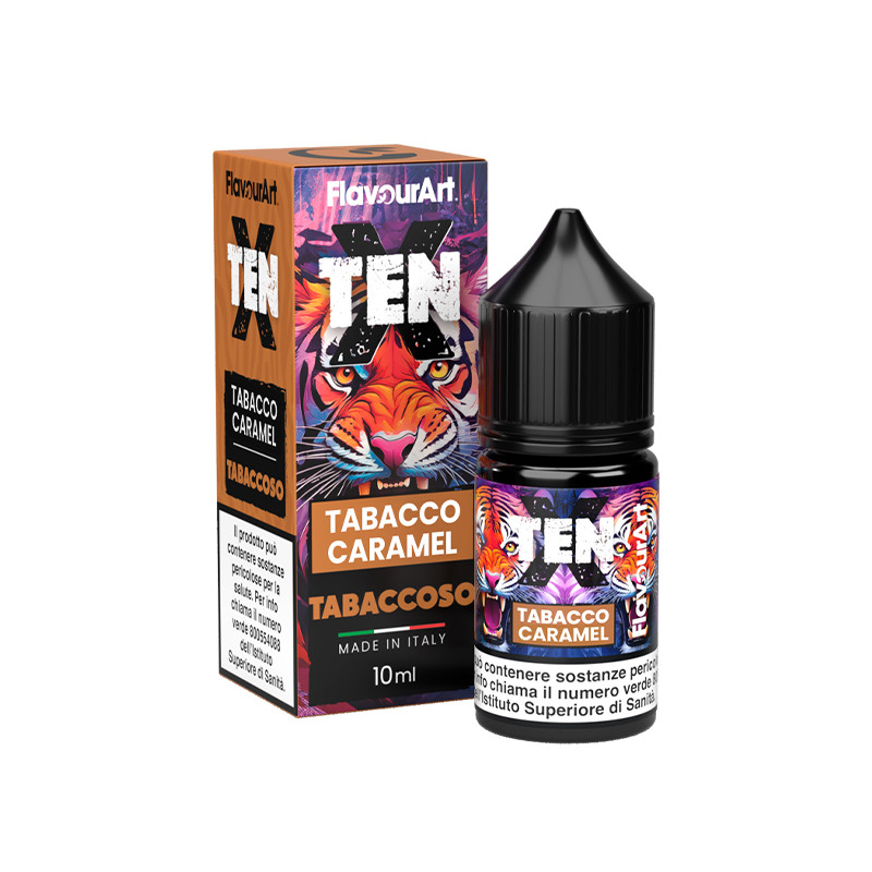 Flavourart TenX Tabacco Caramel - Mini shot 10+20