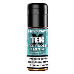 Flavourart TENX NicSalt Frutti rossi e menta - 10ml