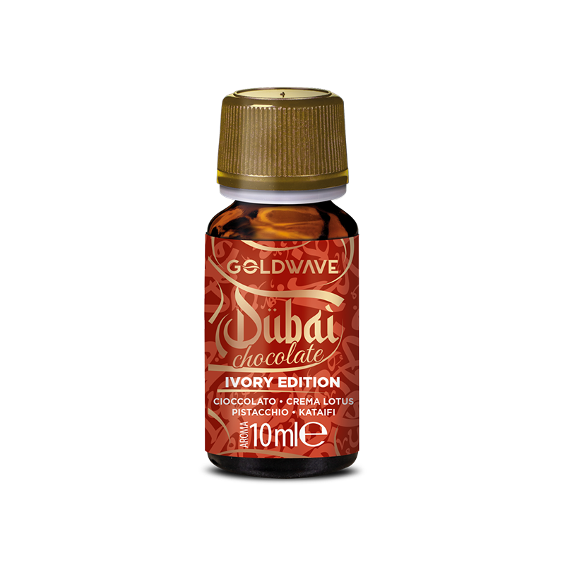 Goldwave Flavour Dubai Chocolate Ivory Edition - 10ml